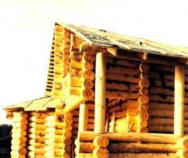 сруб дома 10х12 м - вариант 2