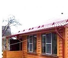 сруб дома 7х7 м - вариант 3