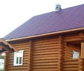 сруб дома 9х12 м - модель 3