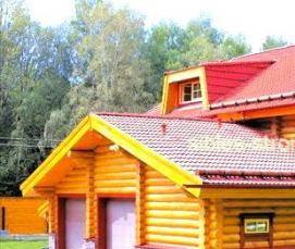 сруб дома из сосны - тип 3