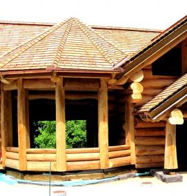 сруб дома - тип 3