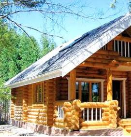 сруб дома - тип 2