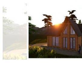 сруб гостевой - модель 2