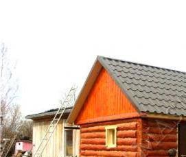 сруб из бревен 7х7 м - вариант 1