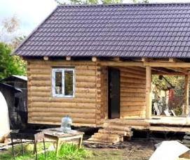 сруб из бревен 7х7 м - вариант 3