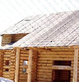 сруб из бревна - тип 4