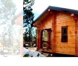 сруб из бруса 5х4 м - вариант 2