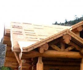 сруб из досок - вариант 2