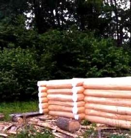 сруб из липы - модель 4