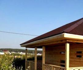 сруб из сухого профилированного бруса - вариант 3