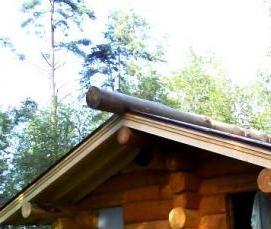 сруб из сухостойной сосны - модель 3