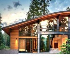 сруб односкатный - модель 2