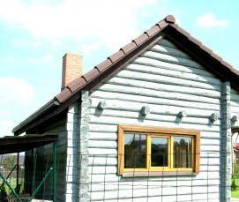 сруб зеленого цвета - вариант 2