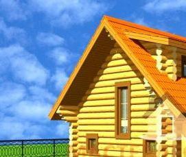 срубы из бревна 5х6 м - тип 1