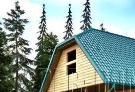 срубы из бруса 6х8 м - модель 2