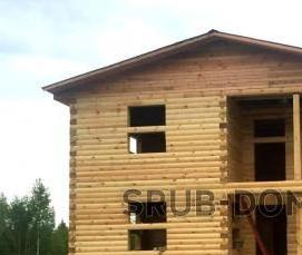 срубы из бруса 8х8 м - тип 2