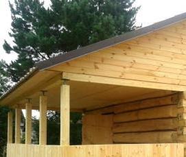 срубы под сарай - вариант 3