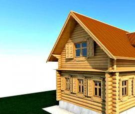 срубы русской избы - вариант 3
