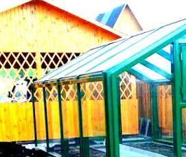 стационарная теплица - модель 4