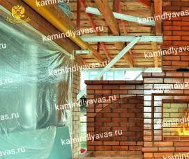 стационарные печи-барбекю - модель 1