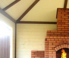 стационарные печи-барбекю - модель 3