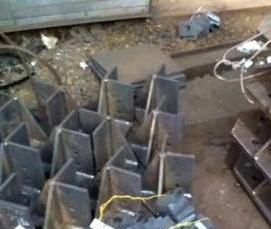 стальная опорная плита - тип 2