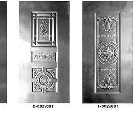 стальные декоративные панели - модель 1