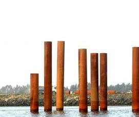 стальные сваи - вариант 4