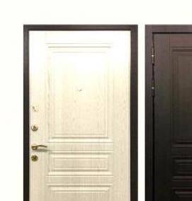 стальные входные двери с терморазрывом - вариант 1