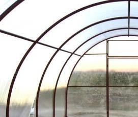 стандартная теплица из поликарбоната - модель 4