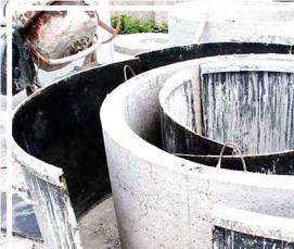 стандартные кольца для колодца - вариант 4