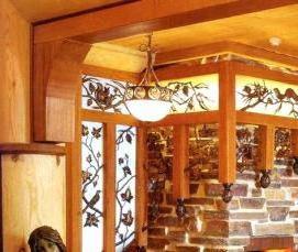 старинная деревянная лестница - тип 4