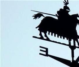 старинный флюгер - вариант 2