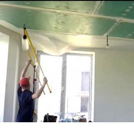 стеклохолст на гипсокартон под покраску - модель 1