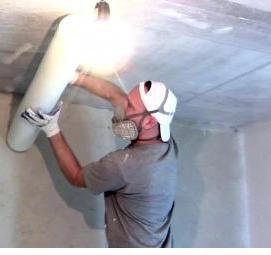 стеклохолст на потолок под покраску - модель 3