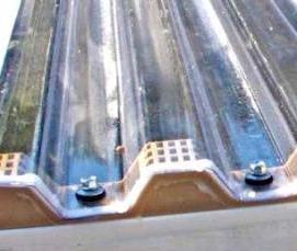 стекловолоконный шифер - модель 2