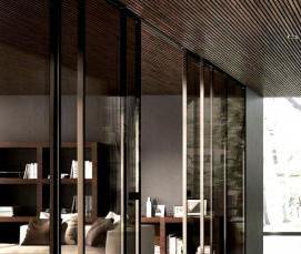 стеклянная дверь книжка межкомнатная - тип 4