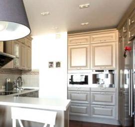 стеклянная мозаика для кухни - модель 4