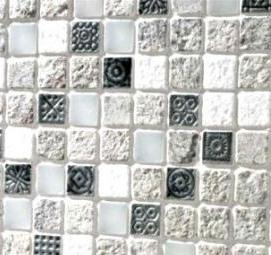 стеклянная мозаика для ванной - тип 1