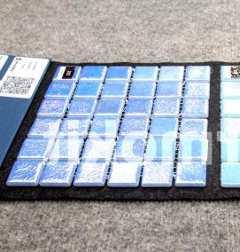 стеклянная мозаика на сетке - вариант 3