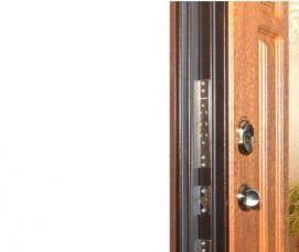 стеклянная входная дверь с терморазрывом - тип 1