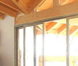 стеклянная входная группа для частного дома - модель 2