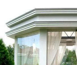 стеклянные беседки с барбекю - модель 2