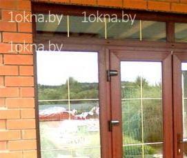 стеклянные пластиковые окна - тип 4