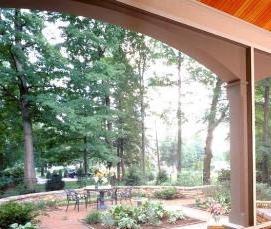 стеклянные рольставни на веранду - вариант 1