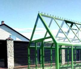 стеклянные теплицы - модель 2