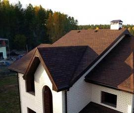 стеновая гибкая черепица - вариант 2