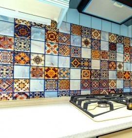 стеновая мозаика - модель 2