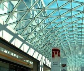 стоечно ригельное фасадное остекление - тип 1