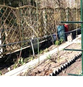 столбы для шпалеры - модель 3